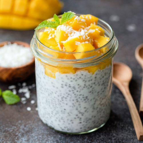 Coconut Chia Puddings