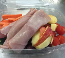 Ham and Salad Bento Box (gluten free)