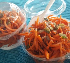 Curly Whirly Carrot Salad