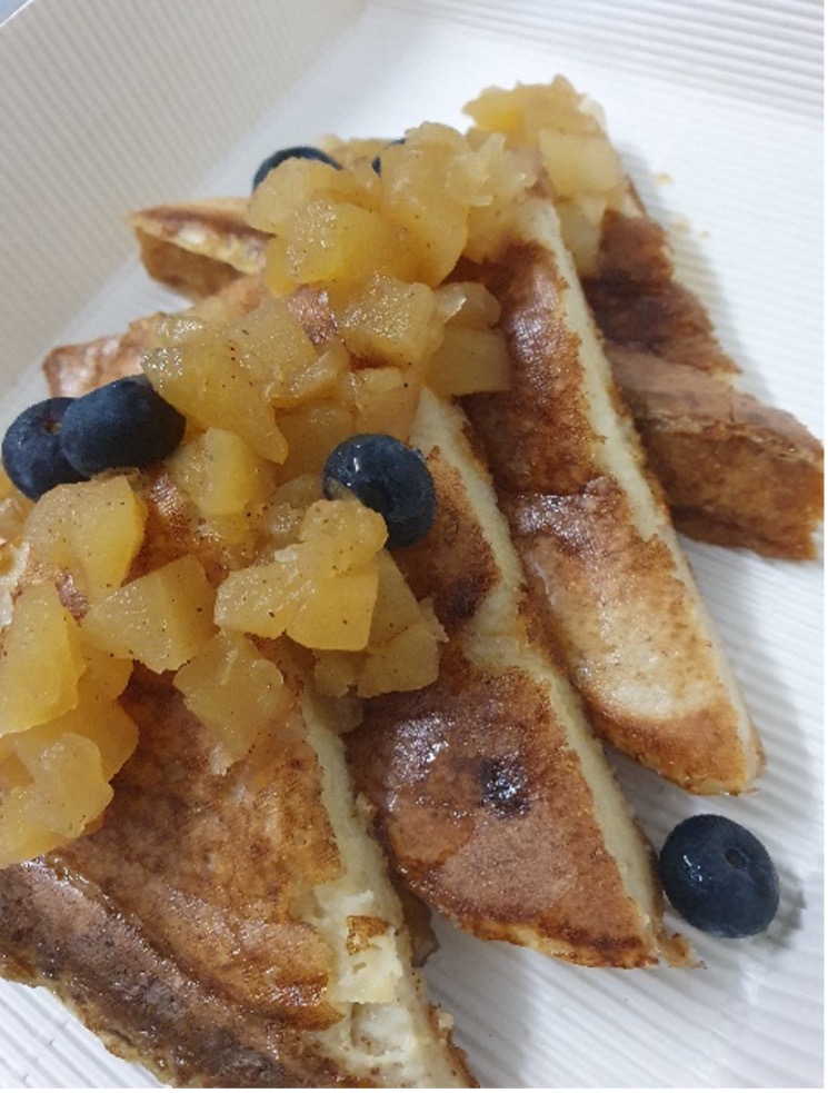 French Toast with Maple Apples