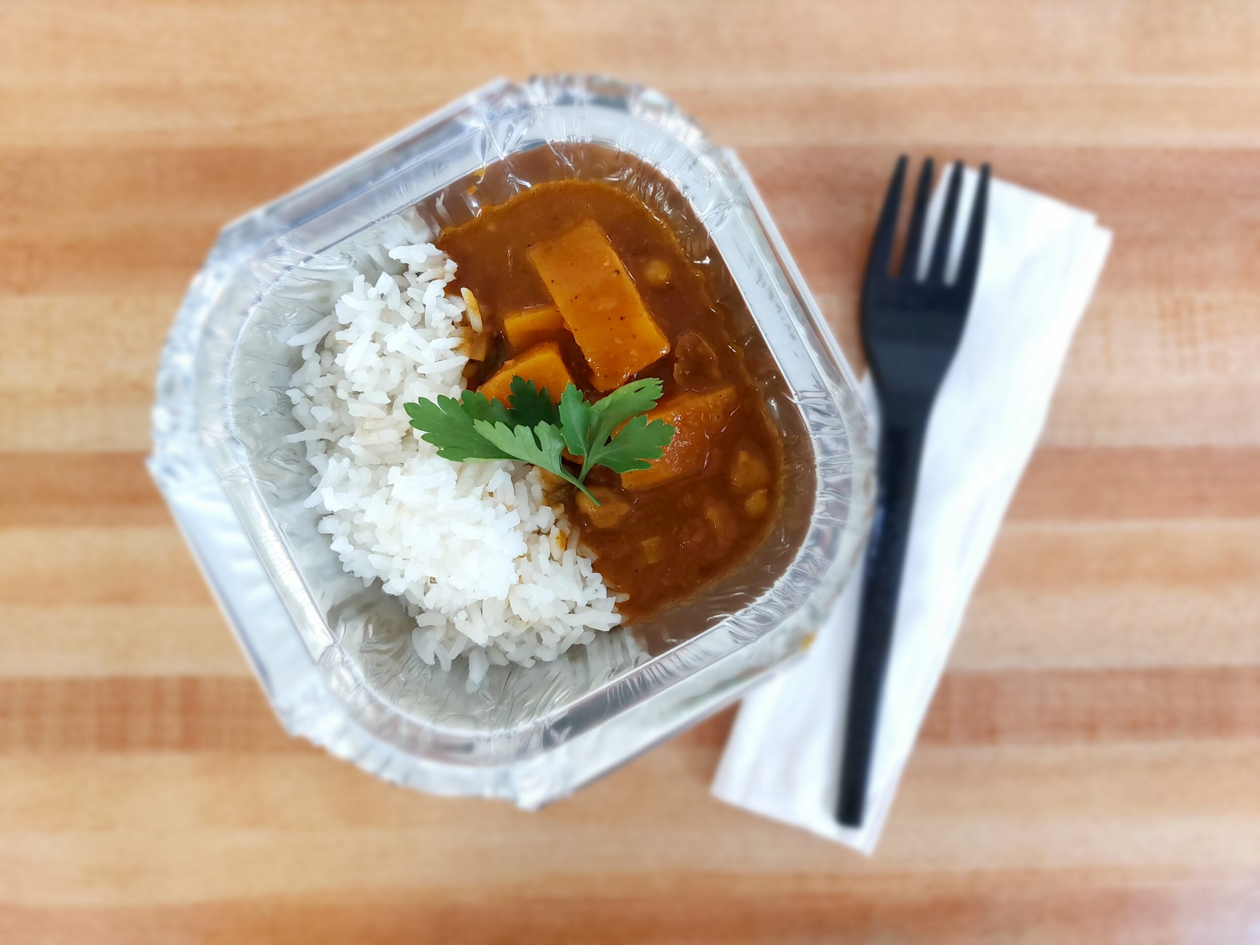 Chickpea & Sweet Potato Curry